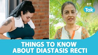 Diastasis Recti  Causes Symptoms amp Preventions  Healthy Living With Sharan  Fit Tak [upl. by Nylrad614]