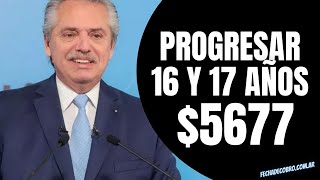 ANSES Progresar 16 y 17 años Inscripción Formulario ¿Cuánto Cobro [upl. by Alrep]