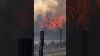 Incendio acecha pueblo de Talayotes en Moris habitantes claman por ayuda 2 [upl. by Kalman]