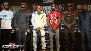 LARA VS GAUSHA  CHARLO VS LUBIN  HURD VS TROUT FINAL PRESS CONFERENCE HIGHLIGHTS [upl. by Nolyarb]