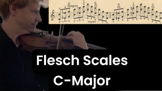 Flesch Scales CMajor [upl. by Nealon]