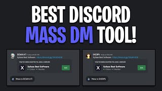 How to Grow Your Discord Server  A Discord Mass DM Tool [upl. by Siuluj]