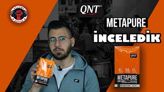 QNT Metapure İzole Whey Protein İncelemesi  Supplement Önerileri2 [upl. by Zitah414]