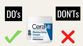 Heres What You Should Know About CeraVe Moisturizing Cream [upl. by Myca]