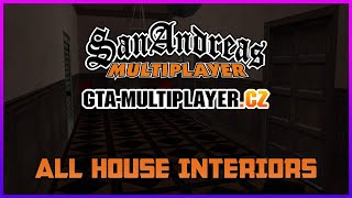 ALL HOUSE INTERIORS  GTAMULTIPLAYERCZ [upl. by Alyda]