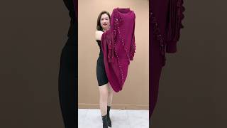 lite marron winter anversury long dress for womens trendingfashion fashiontrands [upl. by Hakilam]