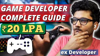 Become a Game Developer in 2022 ROADMAP in Hindi  Salary Job Career India [upl. by Eldrid]