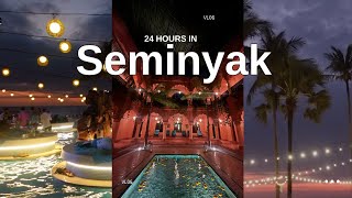 24 Hours in Seminyak  Bali  Spas  Day Clubs  Cafes and more [upl. by Odlaniger]