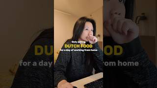 Eating Dutch food for a day WFH edition as an Indonesian living in the Netherlands 🇳🇱 DutchFood [upl. by Einnej516]