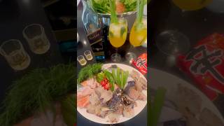 Lobsters Salmon Hotpot  How to cook [upl. by Enneles]