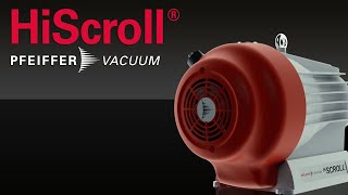 HiScroll ® the oilfree vacuum pumps by Pfeiffer Vacuum [upl. by Ycal]