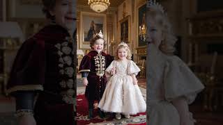 Cute royal baby fashion show ai cute baby prince princess fashion este [upl. by Ignatius]