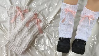 Calentadores crochet [upl. by Divadleahcim360]