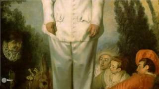 Antoine Watteau Pierrot antiguamente llamado Gilles  cristinadelrossoblogspotcom [upl. by Eintruoc]