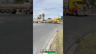 Kenworth T610 SAR tanker road train turning [upl. by Fancy]