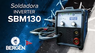 SOLDADORA INVERTER SBM130 BERGËN [upl. by Elsinore]