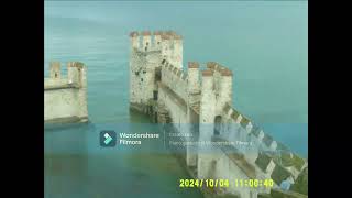 School trip to Sirmione Lake Garda with the camera  Tour Upscaled [upl. by Anelrihs]