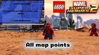 Lego Marvel Superheroes 2Cartographer challenge 1 [upl. by Sorgalim]