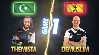 💥​ Malians and Ottomans TheMista vs DeMusliM  AOE4 Exclusive ShowMatch [upl. by Eiramik]