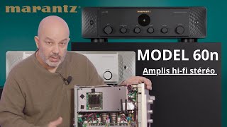 Présentation de lamplificateur hifi connecté Marantz Model 60n [upl. by Arhaz]