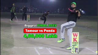 THE BIG FINAL  TAIMOOR MIRZA VS HASAN PANDA  TAPE BALL CRICKET MATCH [upl. by Merritt]