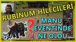 RUBİNUM HİLECİLERİ⚡️ MANU EVENTİ  Metin2 RUBİNUM Bölüm 4 [upl. by Barram556]