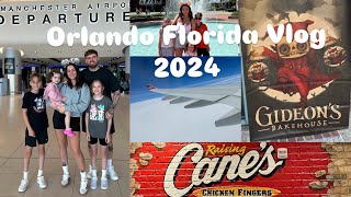 Orlando Florida Vlog  Travel Day Walmart Raising Canes Gideon’s Bakehouse Target amp MORE [upl. by Keviv]