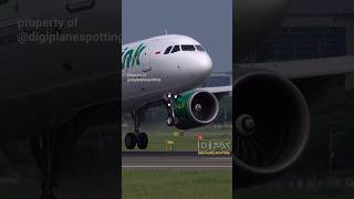 Citilink QG985 A320 NEO PKGTE  Palembang ✈️ Jakarta [upl. by Schmitz]