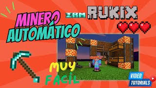 🔥🔥MINERO AUTOMÁTICO🔥🔥Automatic Mining Machine  Minecraft Create MOD [upl. by Thurlough92]