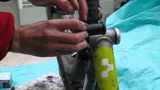 Shimano Hollowtech II bottom bracket replacement  repair  part 3 [upl. by Aleira976]