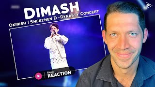 Dimash  Okinish 遗憾  Shenzhen DDynasty Concert Reaction [upl. by Darice]