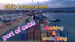 TIME LAPSE  SHIP HANDLING AND MANEUVER  DOCKING AND UNDOCKING MANEUVERING [upl. by Solnit]