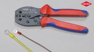 KNIPEX Crimpzange PreciForce® 97 52 36 [upl. by Anaerb]