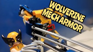 Lego Wolverine Mech armor [upl. by Eceinehs803]