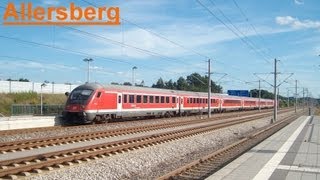 MünchenNürnbergExpress Einfahrt in Allersberg aus München HD [upl. by Mayes790]