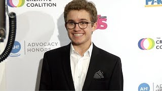 Sean Giambrone 2018 quotTelevision Industry Advocacy Awardsquot Red Carpet [upl. by Spiegelman]