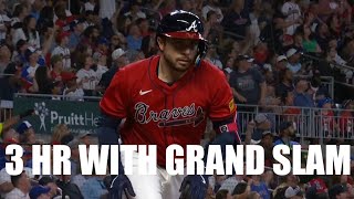 Travis dArnaud Smashes 3 Home Runs Including a Go Ahead Grand Slam [upl. by Leumel203]