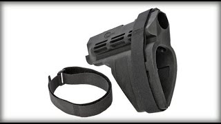 Sig Sauer SB15 AR15 Pistol Stabilizing Brace  Review [upl. by Aneeuqahs]