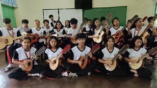 Sarung Banggi Bicol Song Arrange by Ric Calubayan Performed by SRNHSSPA Rondalla [upl. by Nitin]