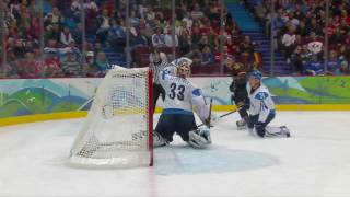 Finland 50 Germany  Mens Ice Hockey  Vancouver 2010 Winter Olympics [upl. by Alayne]