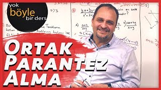 8SINIFMatematik  Çarpanlara Ayırma Yöntemleri Ortak Parantez Alma [upl. by Morra457]