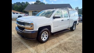 2017 Chevy 1500 Double 22991 Cab WT 4x4 Walk Around Capital City Motors [upl. by Eisak]