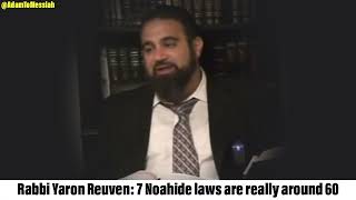 Rabbi Yaron Reuven 7 Noahide laws are really around 60 [upl. by Onfre]