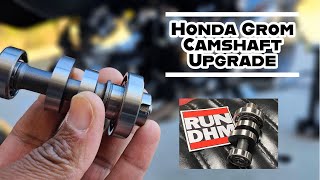 Honda GROM  Installing a Camshaft Upgrade [upl. by Aztinay690]