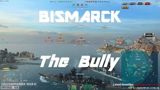 Stream Highlight Bismarck the Bully 152k damage [upl. by Aicenet14]