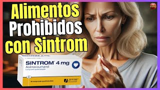 🔴 ALIMENTOS PROHIBIDOS CON EL SINTROM 🔴 [upl. by Grizelda]