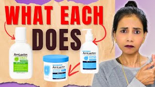 Amlactin Lotion vs 15 Lactic Acid Cream  Which Works Better [upl. by Emera955]