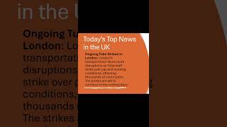 Top UK News Today  London Tube strikes disrupt the commute as pay negotiations continue  UKNews [upl. by Mercorr909]