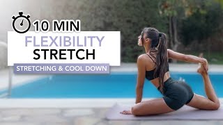 10 MIN FLEXIBILITY STRETCH  Everyday Stretch for Flexibility amp Stiff Muscles  Eylem Abaci [upl. by Nyllewell]