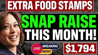 GOOD NEWS Extra SNAP Food Stamps Are COMING THIS MONTH Watch Now EBT Benefits 2024 Update [upl. by Yerdna751]